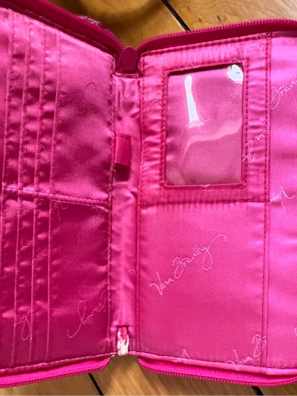 Vera Bradley Quilted Pink Paisley Backpack and Wallet Set - Picture 4 of 4